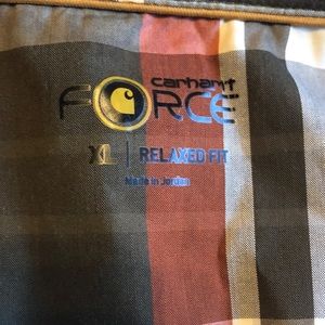 Carhartt Force short sleeve work shirt